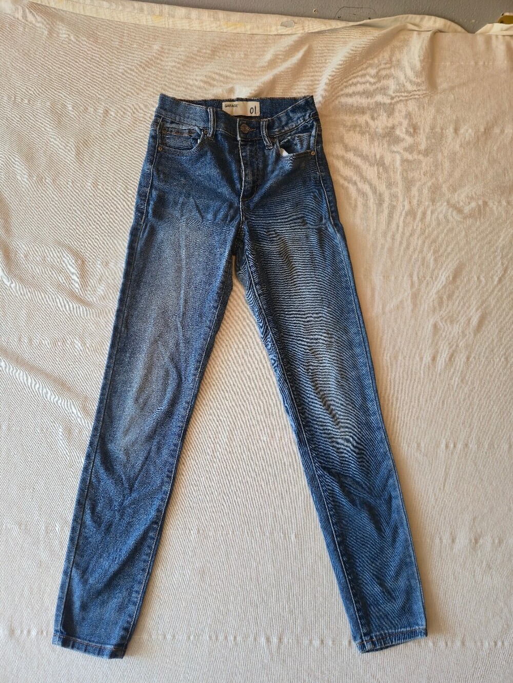 Garage Light Blue Skinny Jeans Size 01